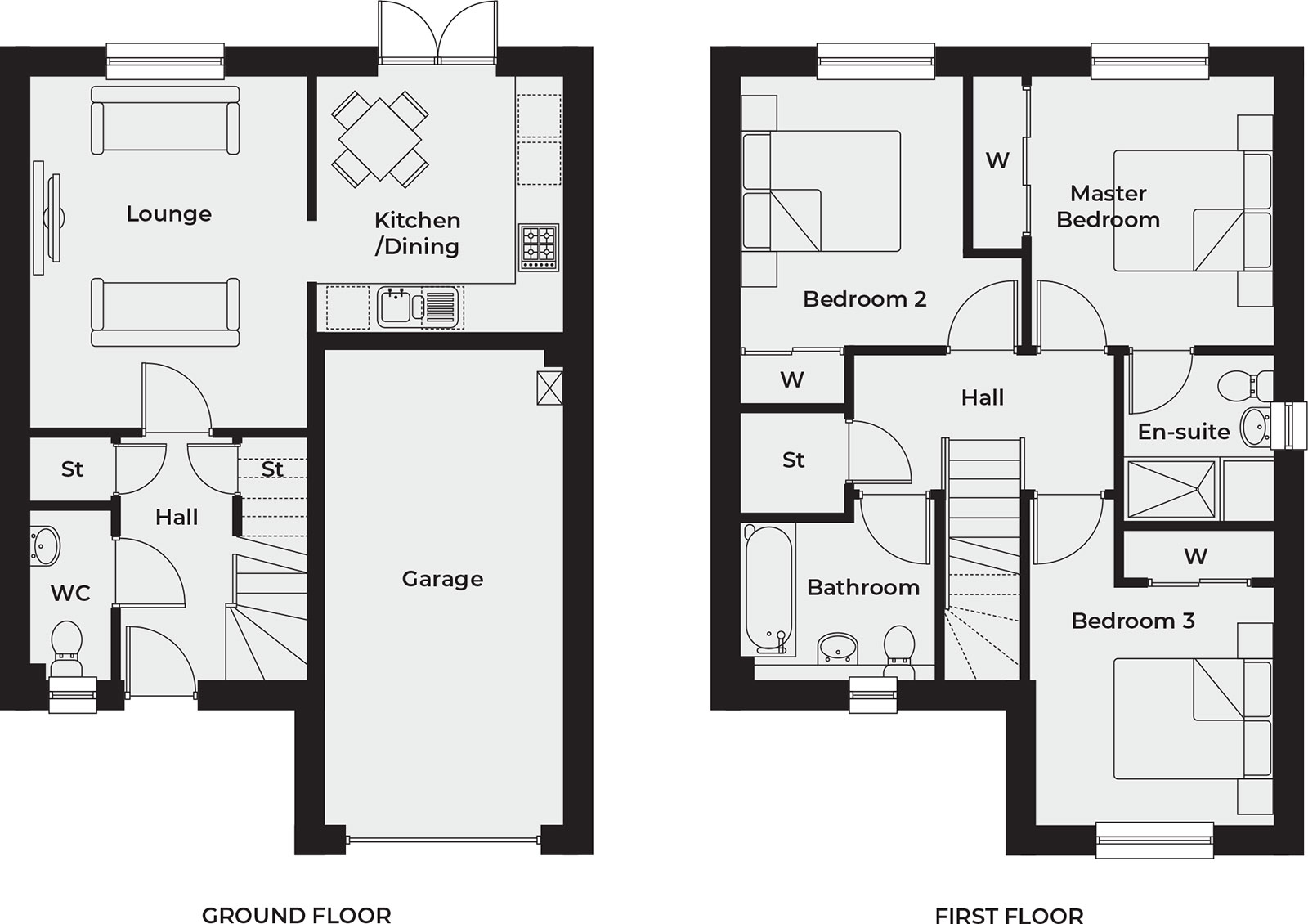 Nairn Detached Floorplan