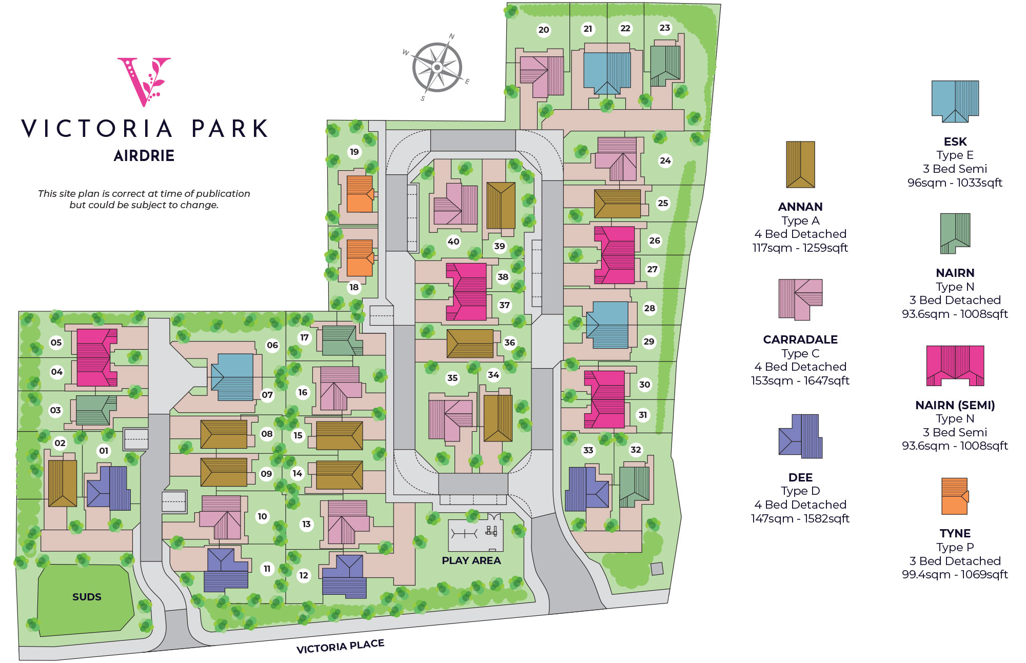 Victoria Park Siteplan