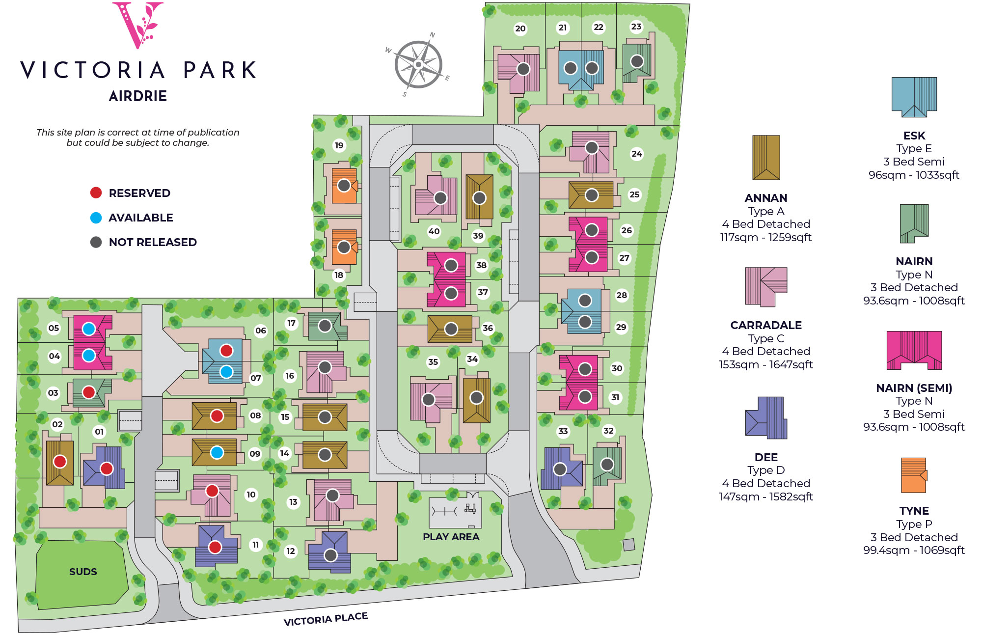 Victoria Park Site Plan